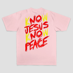 Know Jesus Know Peace Printed Men's T-shirt