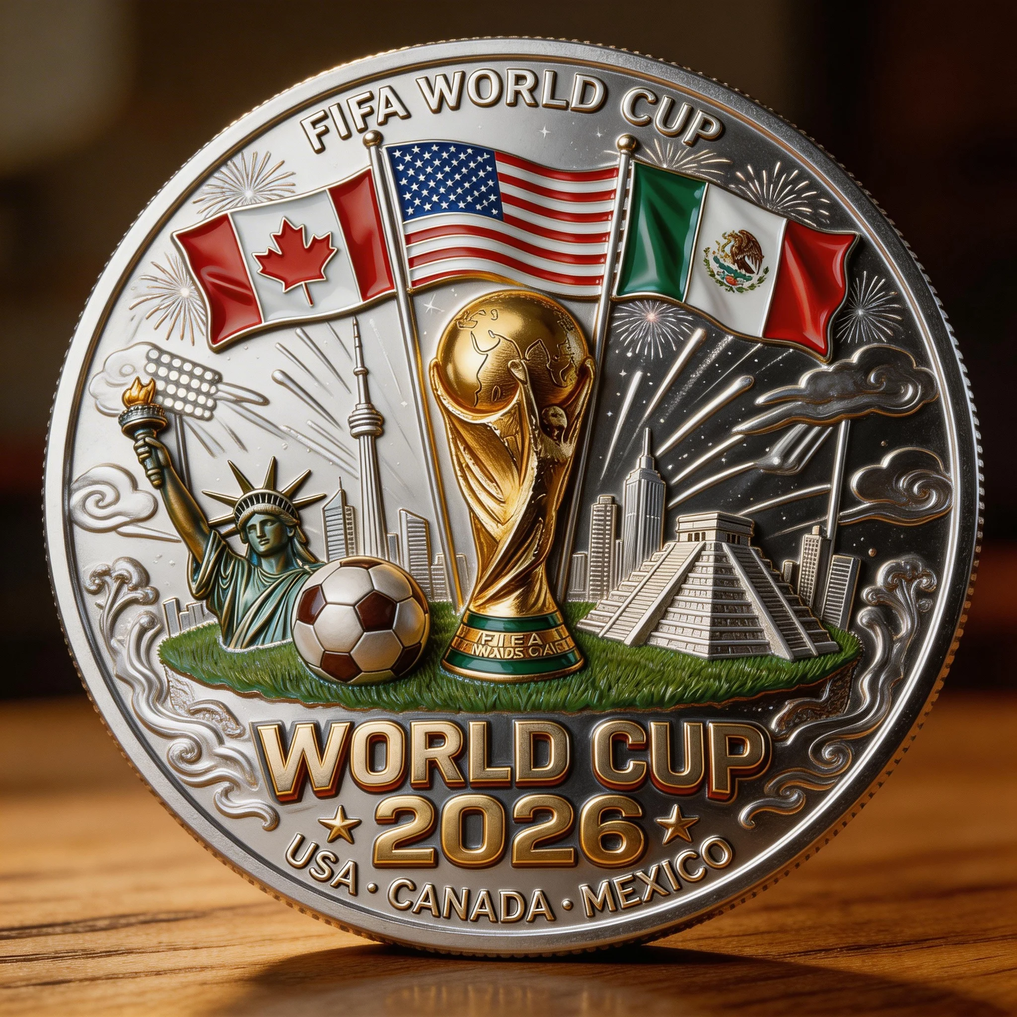 ⚽ World Cup 2026 Commemorative Coin