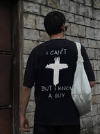 I Can't But I Know A Guy Printed Men's T-shirt