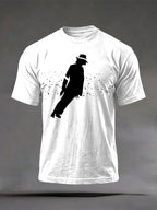 Men's Print Casual Printed T-shirt