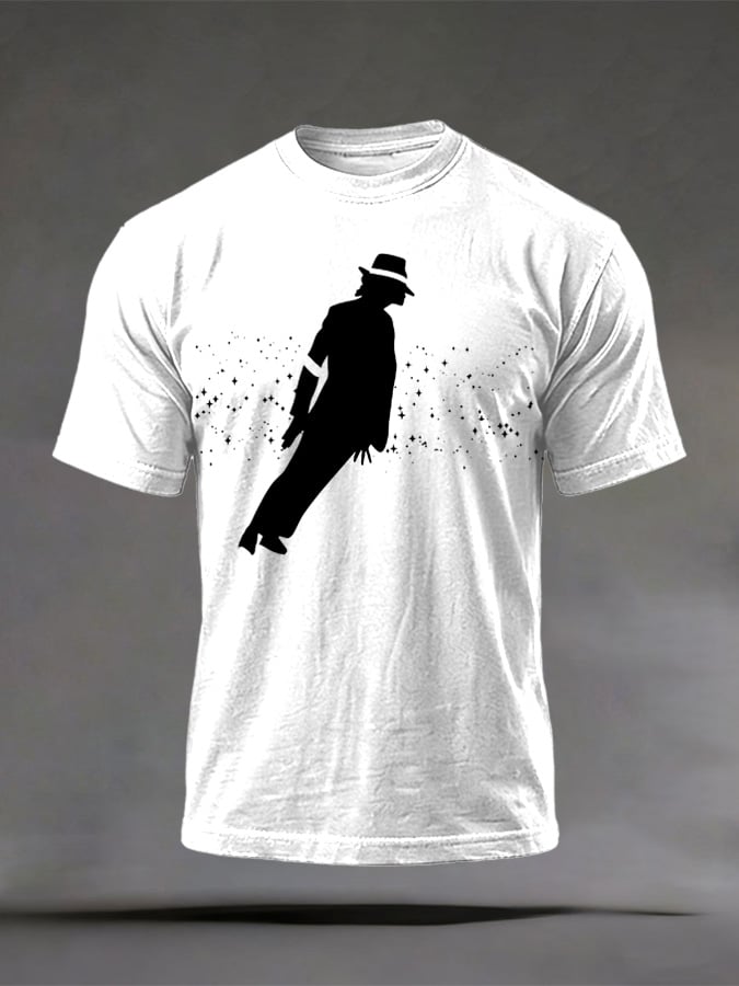 Men's Print Casual Printed T-shirt