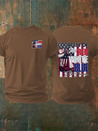 Men's  Courtesy Of Red White And Blue, 250th Anniversary Freedom T-Shirt