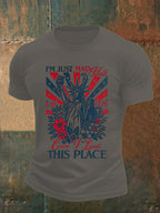 Men's THIS PLACE Round Neck Printed T-Shirt