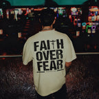 Faith Over Fear Printed Men's T-shirt