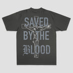 Saved By The Blood Printed Men's T-shirt