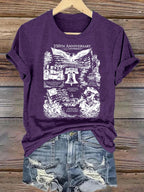 Women's  Retro USA 250th Anniversary Print T-Shirt