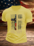 Men's GOD BLESS AMERICA Printed T-Shirt