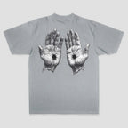 Hollowed Hands Printed Men's T-shirt