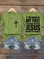 Women'S Casual Faith Short Sleeve T-Shirt