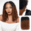 Member Sale | QVR Ombre Brown #T1B/30 Afro kinky Bulk Human Hair