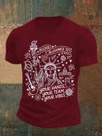 Men's Pledge Allegiance To Your Hands Your Team Your Vibes Shirt
