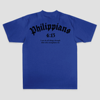 Philippians 4:13 I Can Do All Things Through Him Who Strengthens Me Printed Men's T-shirt