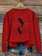 Women's vintage Print Sweatshirt