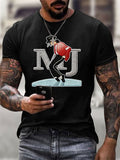 Men's Printed Short-Sleeve T-Shirt