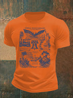 Men's  Retro USA 250th Anniversary Print T-Shirt