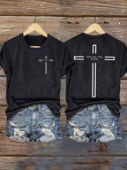 Women'S Casual Faith Short Sleeve T-Shirt