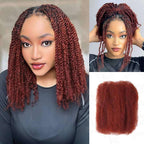 QVR 1 PC Afro kinky Bulk Hair Extensions For Braiding Dreadlock Human Hair
