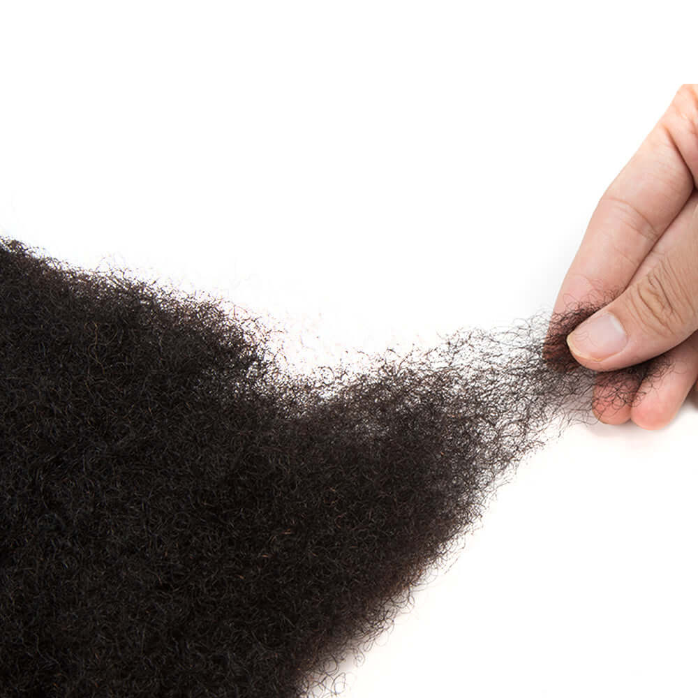 QVR Brazilian Remy Hair Afro kinky Bulk Human Hair For Braiding Dreadlock Hair