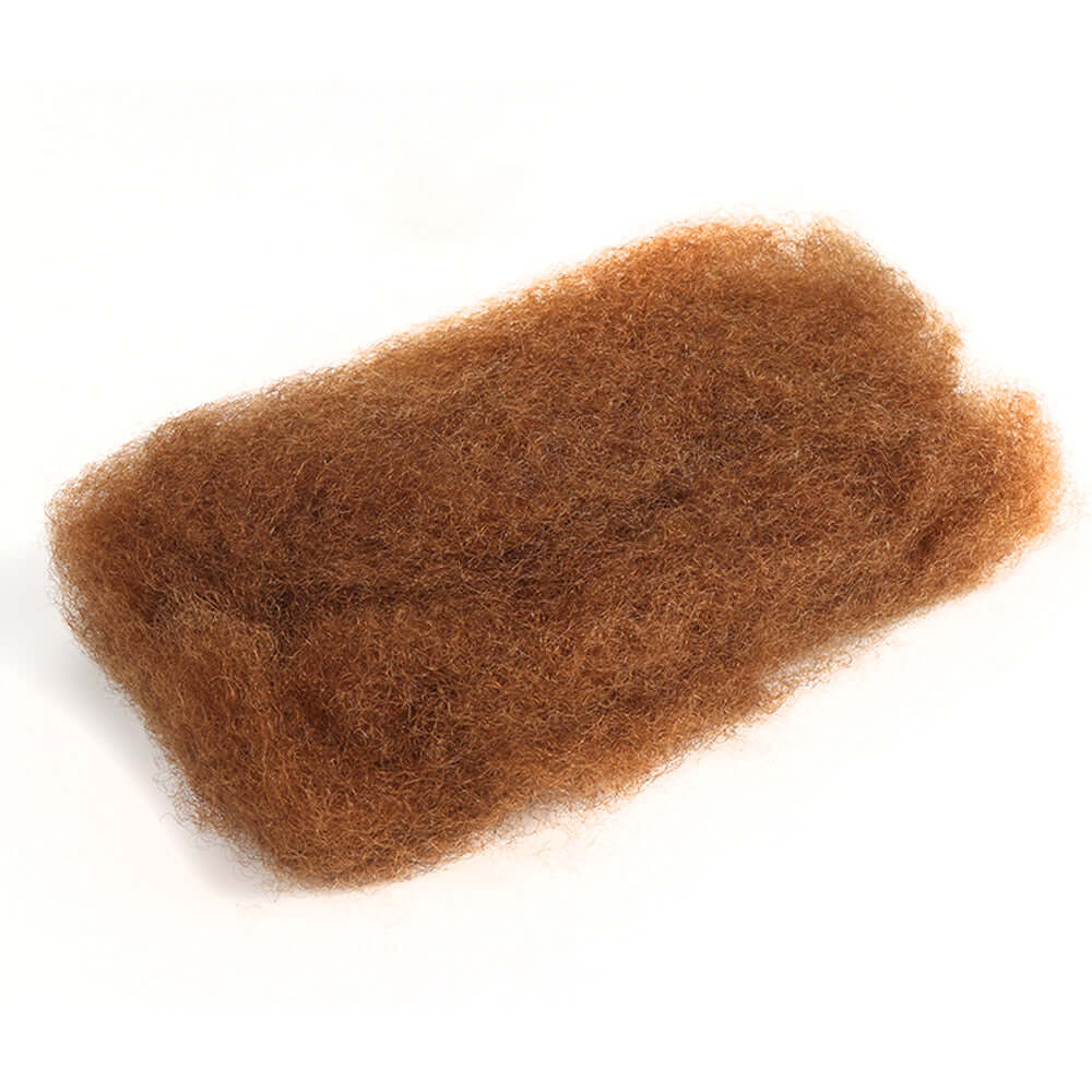 QVR Affordable Afro Kinky Bulk Human Hair Auburn Color For Braiding DreadLock