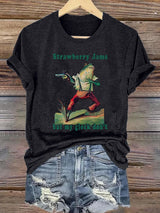 Women's Strawberry Jams but my glock don't Printed T-Shirt
