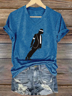 🔥Buy 3 Get 15% Off🔥Women's Casual Printed Short-Sleeve T-Shirt