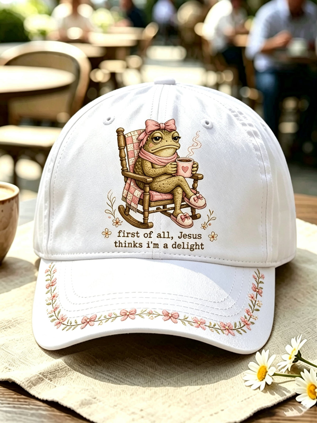 Unisex 'Jesus Thinks I'm A Delight'  Casual Hat