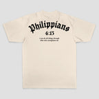 Philippians 4:13 I Can Do All Things Through Him Who Strengthens Me Printed Men's T-shirt