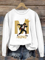🔥Buy 3 Get 15% Off🔥Women's Casual Printed Long-Sleeve Sweatshirt