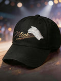 Unisex Retro Superstar Art Print Baseball Cap