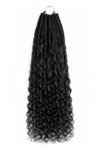 Crochet Miracle Knots Braids Pre-Looped Deep Wave Curls Human Hair 40 Strands
