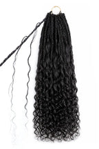 Crochet Miracle Knots Braids Pre-Looped Deep Wave Curls Human Hair 40 Strands