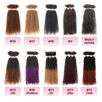 QVR #27+#30 Afro Kinky V Bulk Curly Hair for Kinky Twist Crochet Braiding Hair