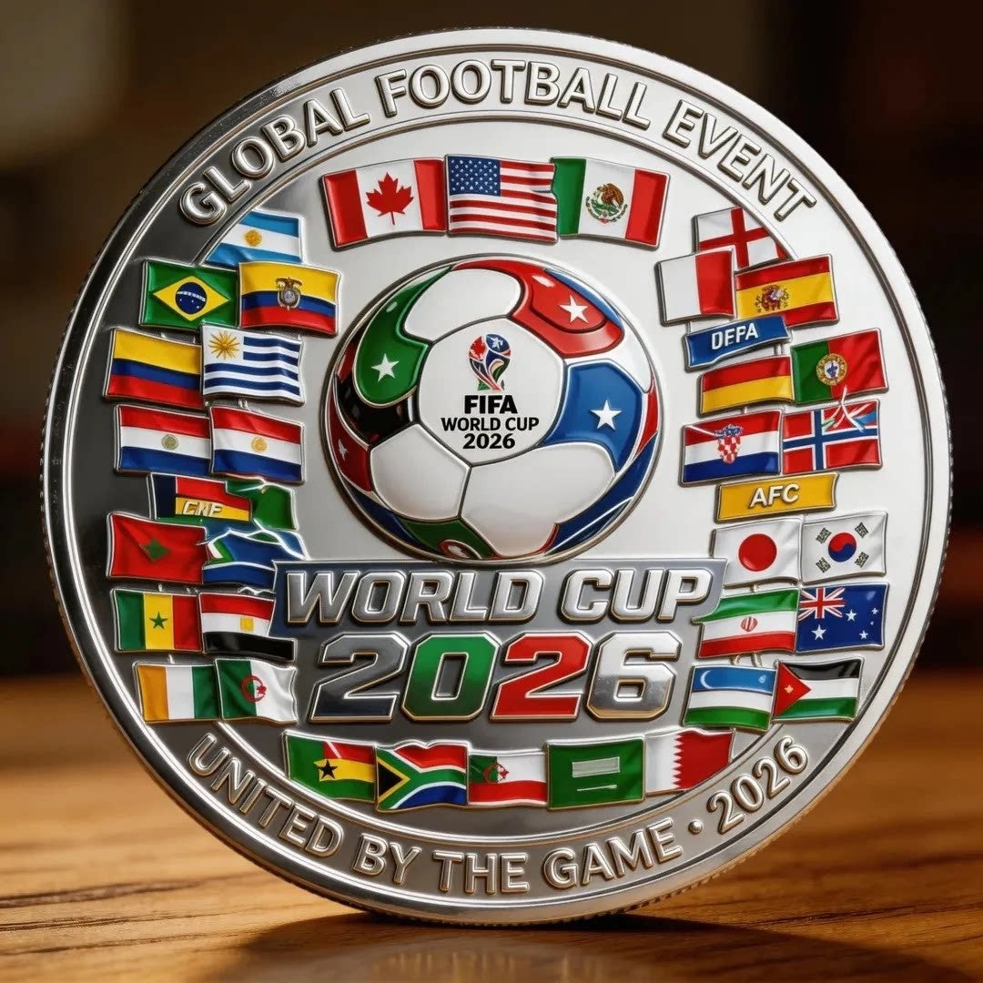 ⚽ World Cup 2026 Commemorative Coin