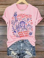 Women's  Pledge Allegiance To Your Hands Your Team Your Vibes Shirt