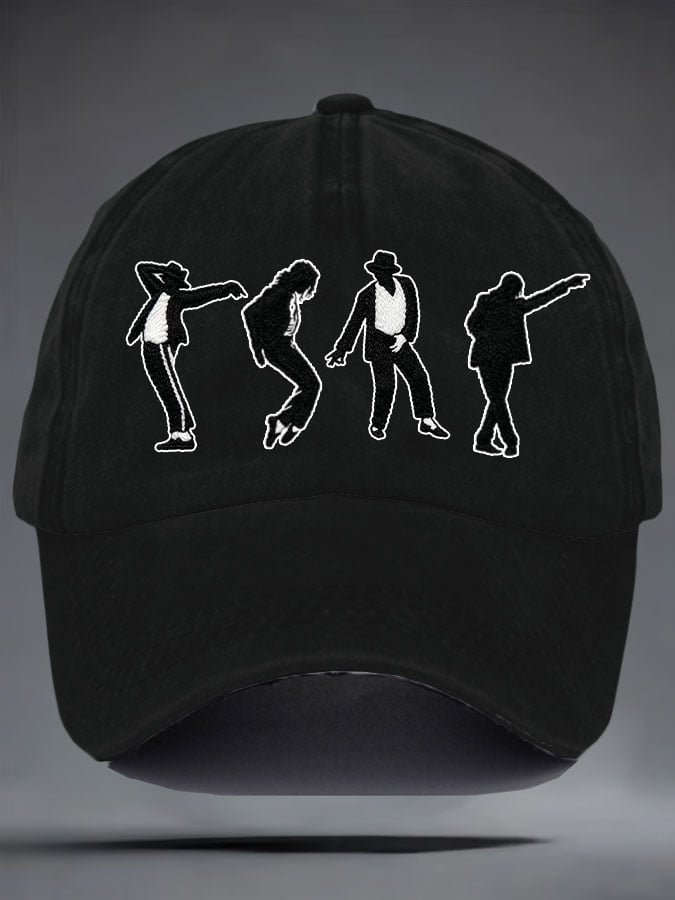 Unisex Retro Superstar Art Print Baseball Cap