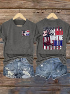 Women's  Courtesy Of Red White And Blue, 250th Anniversary Freedom T-Shirt