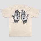 Hollowed Hands Printed Men's T-shirt