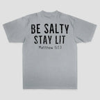 Be Salty Stay Lit Printed Men's T-shirt