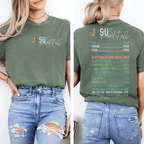 Women's  Jesus Paid It All Receipt Print T-Shirt