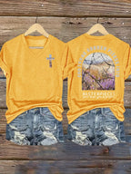 Women's  God Turns Broken Pieces Into Masterpieces Christian Tops Comfort Colors T-Shirt