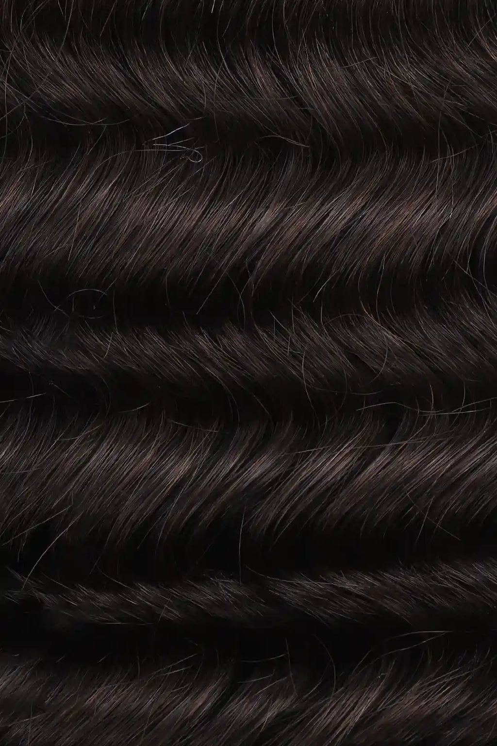 #2 Dark Brown Color Deep Wave Bulk Braiding Hair Extensions BU13