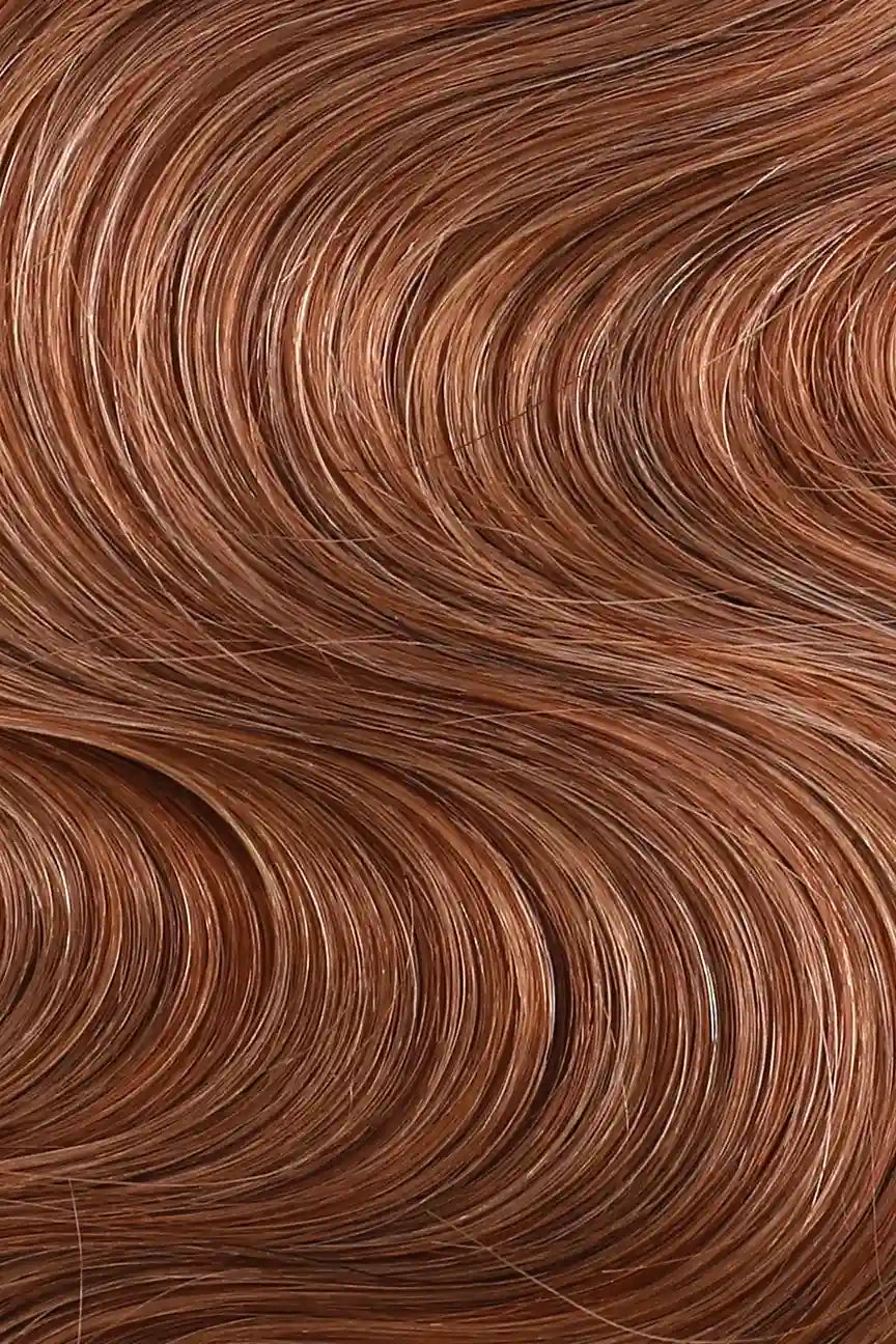 Auburn Brown Bulk Hair For Braiding Body Wave BU52