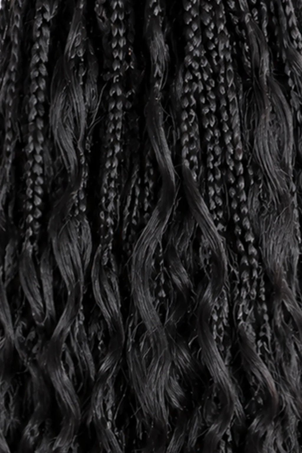Crochet Miracle Knots Braids Pre-Looped Deep Wave Curls Human Hair 40 Strands