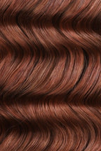 Double Drawn #30 Medium Auburn Brown Bulk Hair Loose Wave BU66