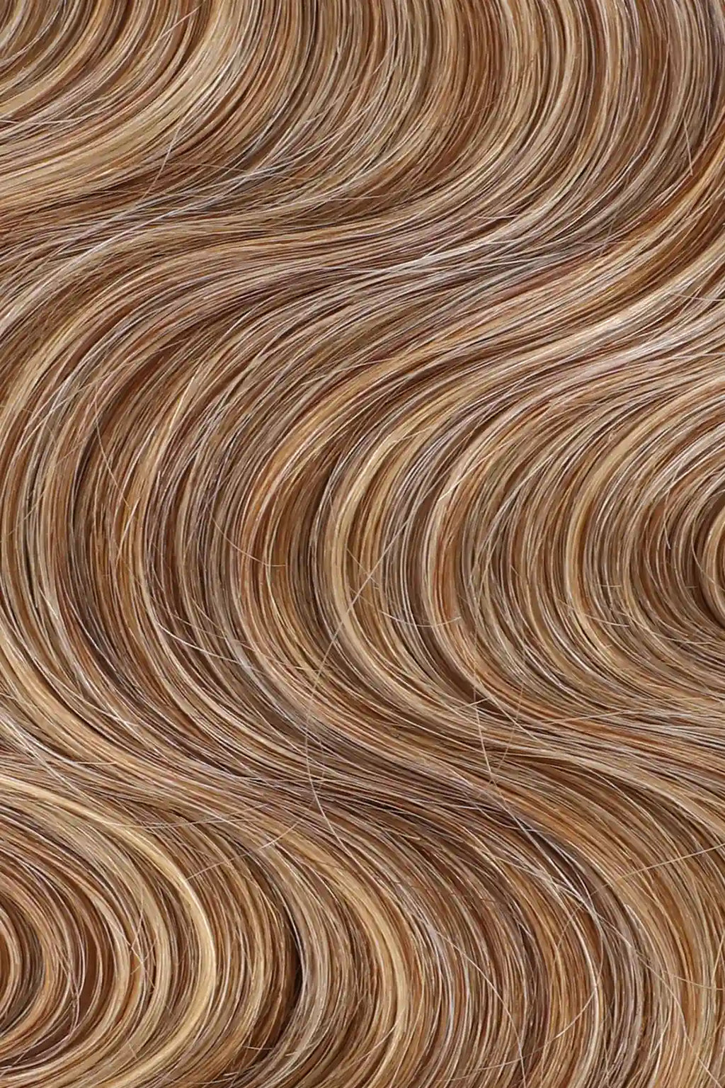 Double Drawn Body Wave Medium Blonde Bulk Hair BU58