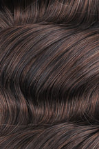 Double Drawn Dark Brown Loose Wave Bulk Hair For Braiding BU63