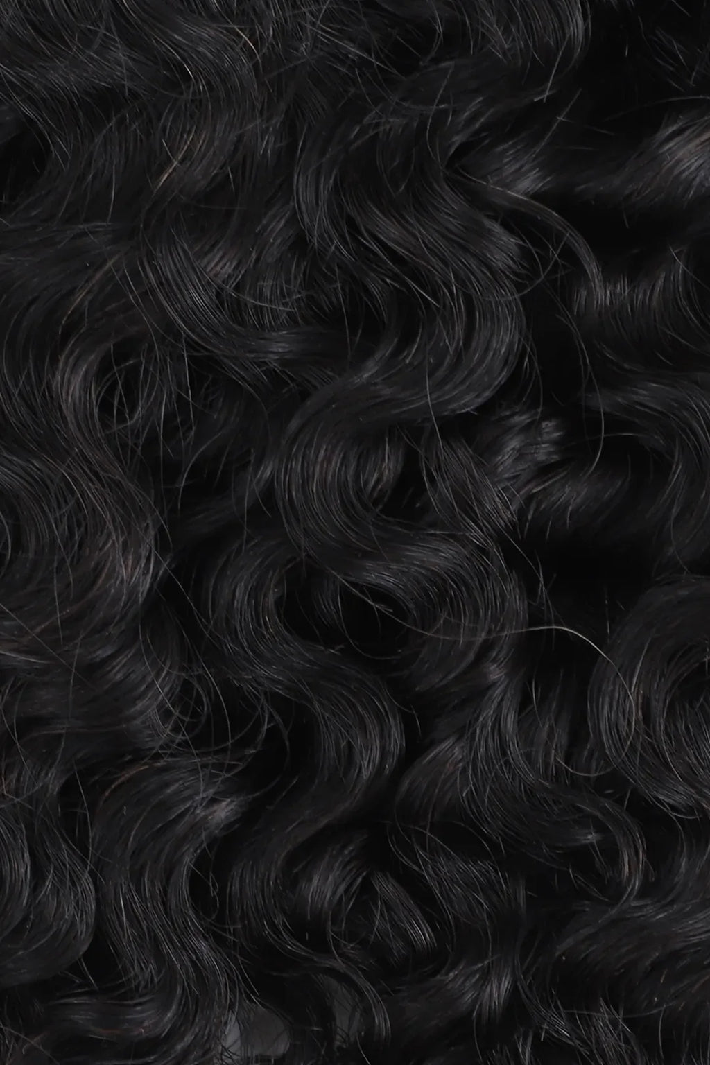 Double Drawn Feather Crochet Hair Burmese Water Curly Human Hair