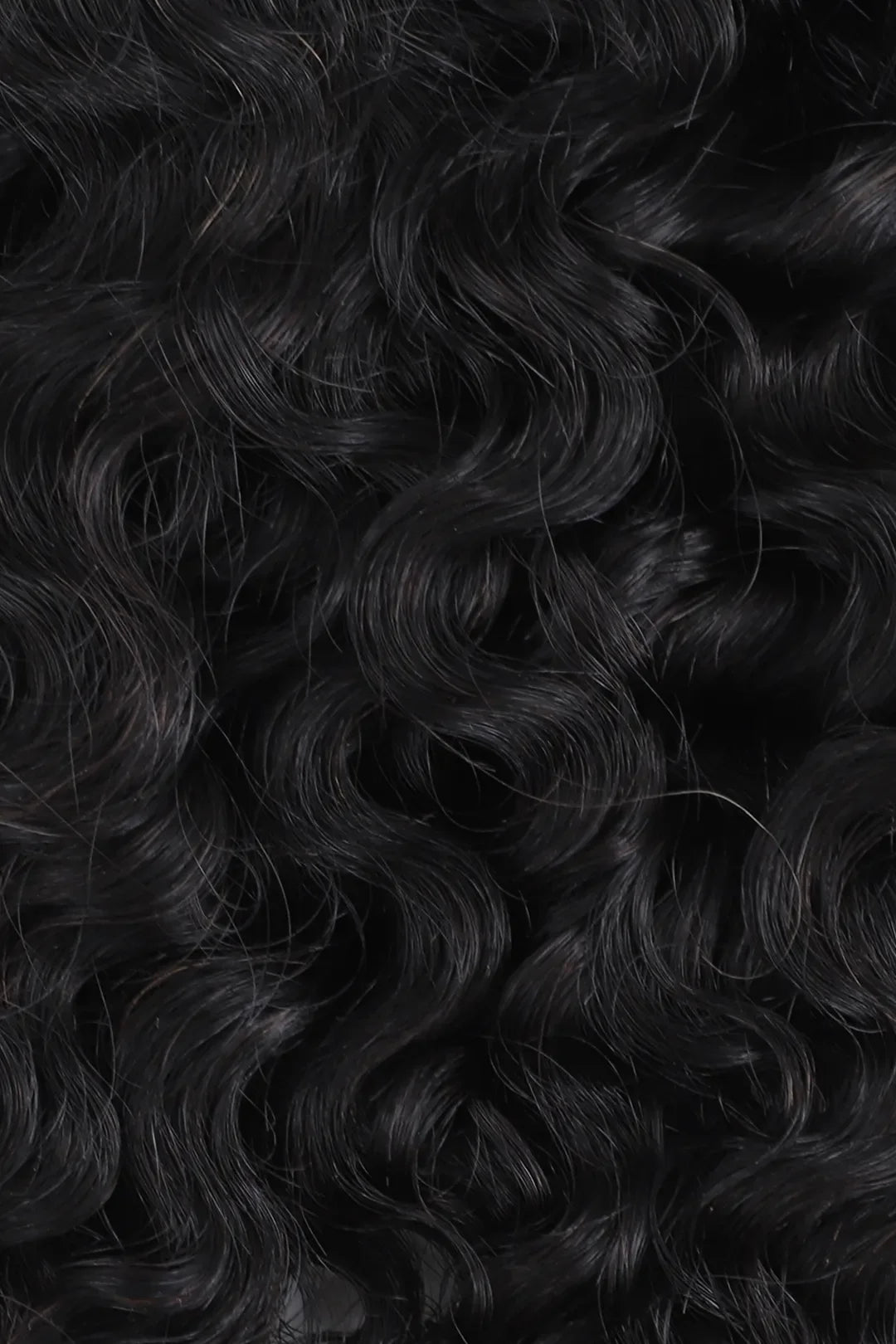 Double Drawn Feather Crochet Hair Burmese Water Curly Human Hair