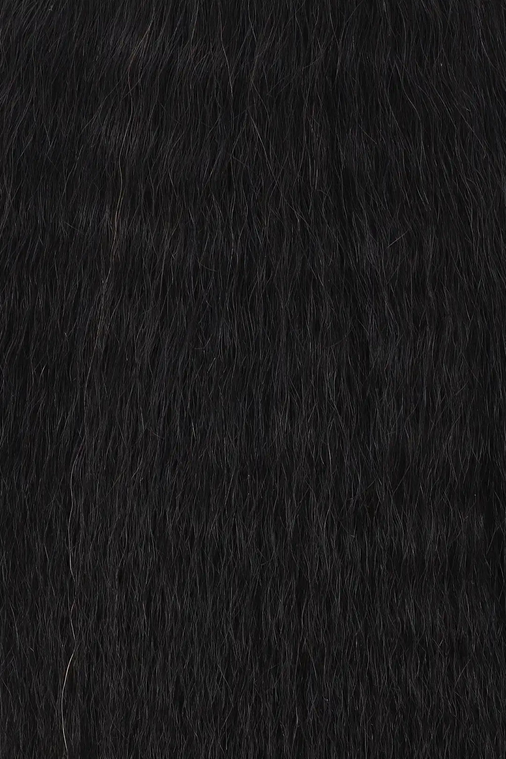 Kinky Straight Bulk Hair For Braiding Natural Black BU10
