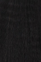 Kinky Straight Bulk Hair For Braiding Natural Black BU10